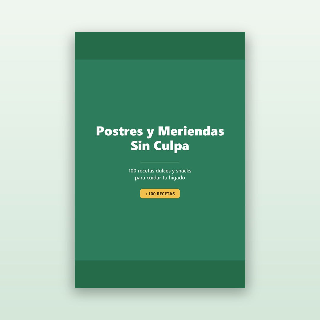 Postres y Meriendas Sin Culpa — 100 Recetas
