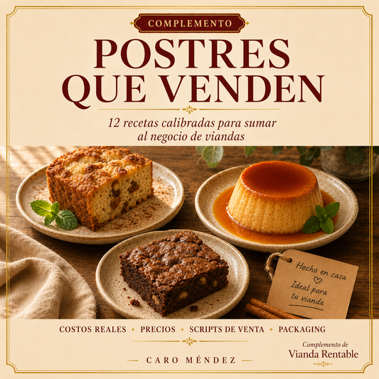 Postres que venden 🍩🧁